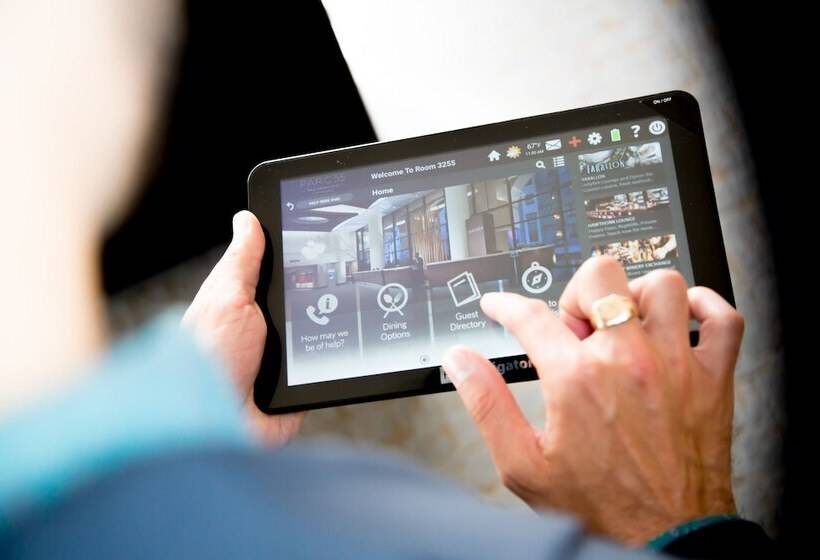 غرفة ديلوكس ذات إطلالة, Parc 55 San Franciscoa Hilton