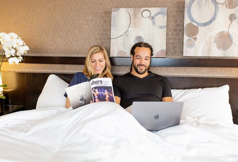 غرفة ديلوكس ذات إطلالة, Parc 55 San Franciscoa Hilton