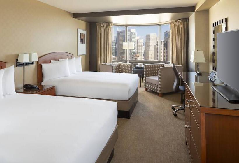 غرفه قياسيه سريرين مزدوجين, Parc 55 San Franciscoa Hilton