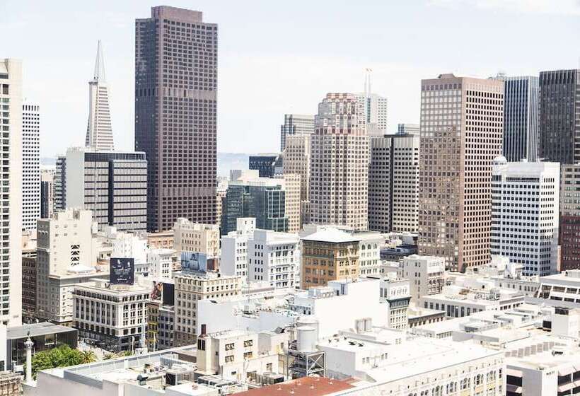 סוויטת ג'וניור דלוקס עם נופים, Parc 55 San Franciscoa Hilton