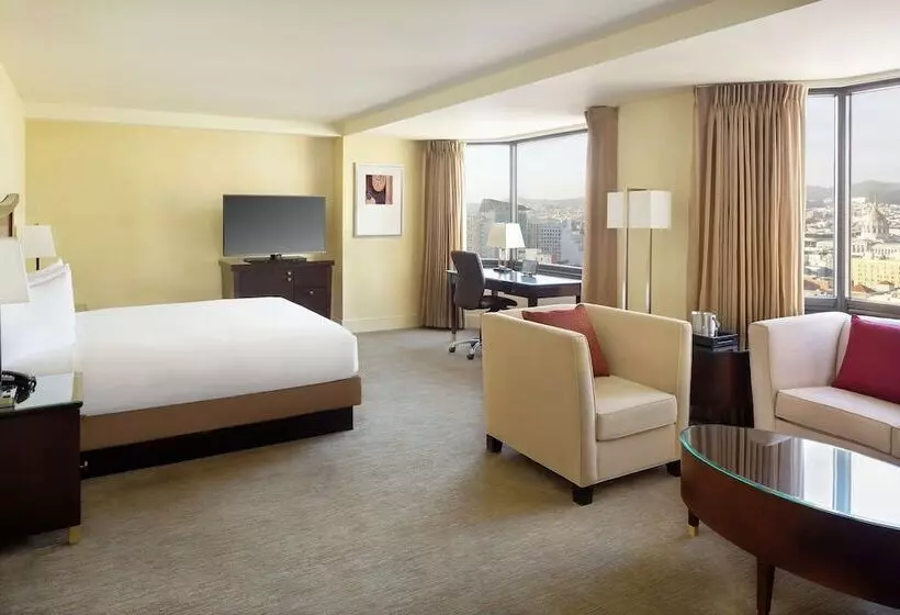 سوئیت جونیور دلوکس با چشمانداز, Parc 55 San Franciscoa Hilton