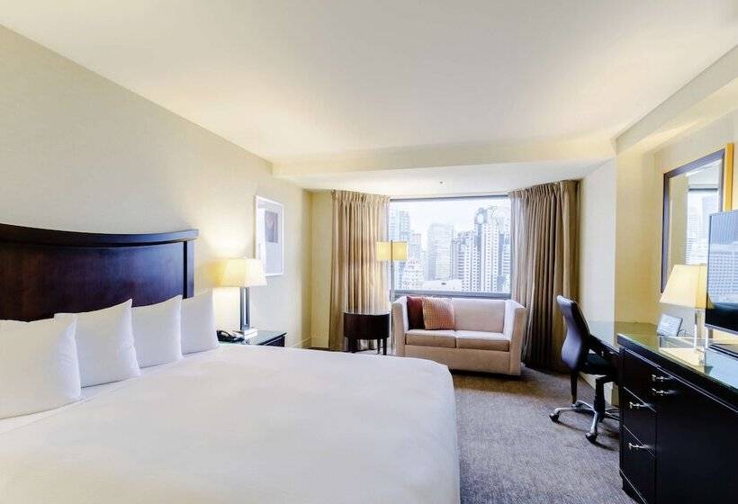 غرفة ديلوكس ذات إطلالة, Parc 55 San Franciscoa Hilton