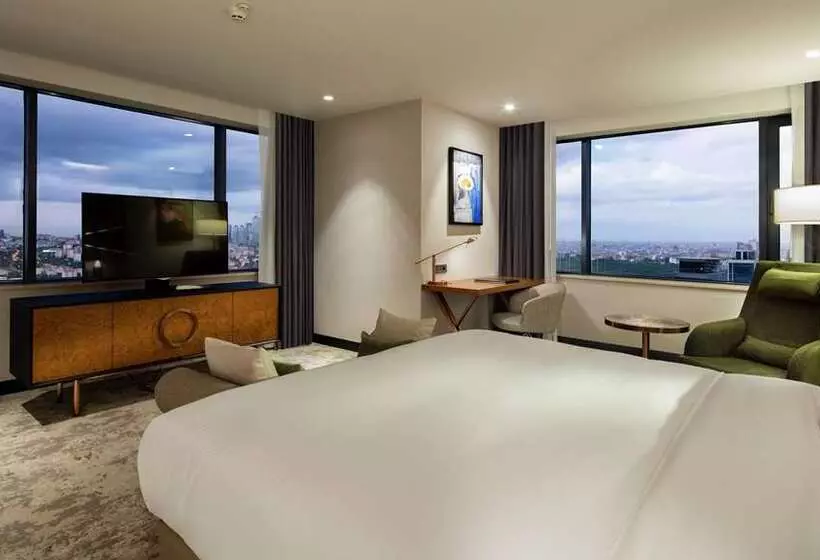 اتاق دلوکس با تخت کینگ و چشمانداز, Parc 55 San Franciscoa Hilton