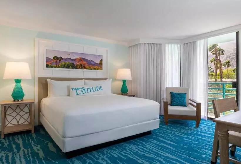 キングサイズベッドのデラックスルーム, Riviera Resort Palm Springs