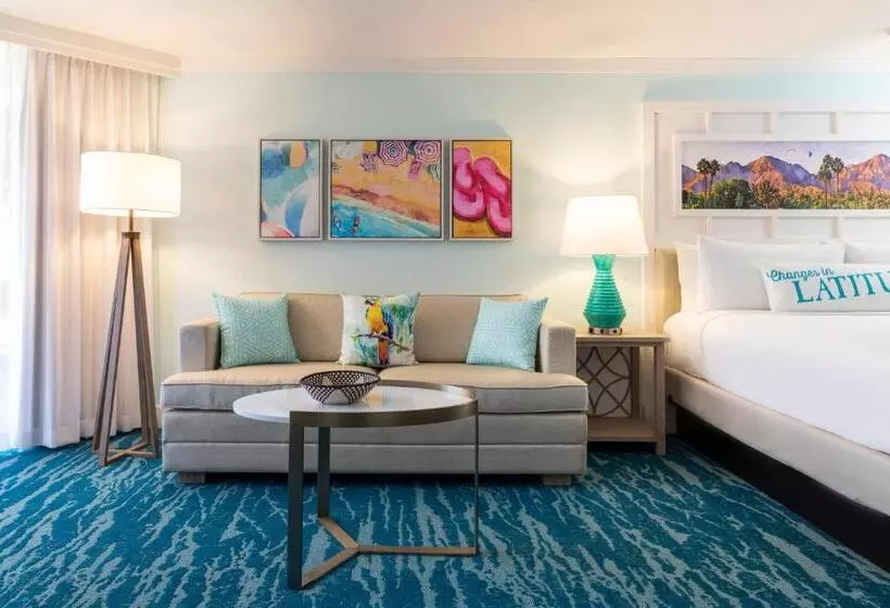 キングサイドベッドのスタンダードワンルーム, Riviera Resort Palm Springs