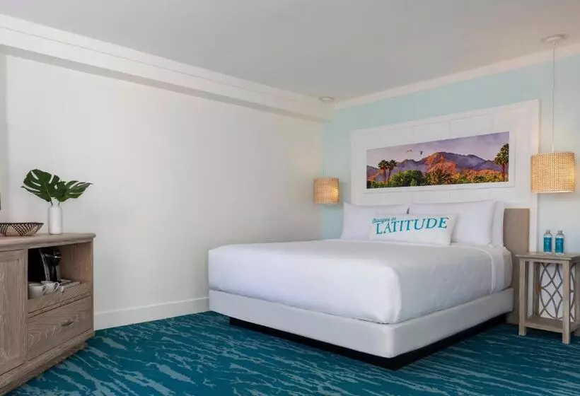身障者適用キングサイズベッドルーム, Riviera Resort Palm Springs