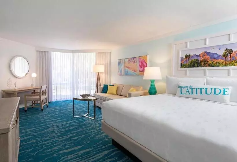 キングサイドベッドのスタンダードワンルーム, Riviera Resort Palm Springs