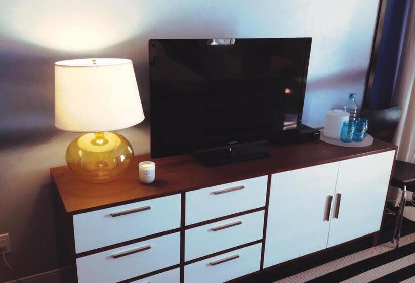 غرفة قياسية مطلّة علي البحر, Montauk Blue