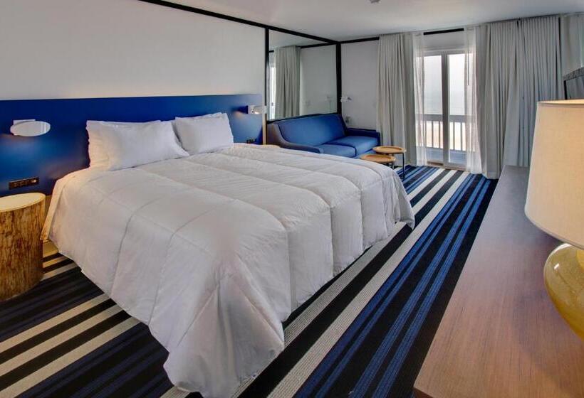 غرفة قياسية مطلّة علي البحر, Montauk Blue