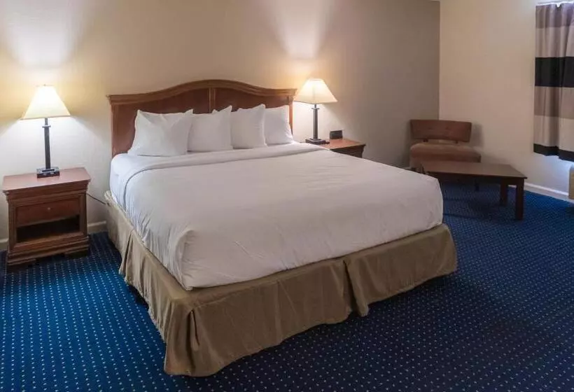 キングサイズベッドのスタンダードルーム, Cottonwood Suites Savannah Hotel & Conference Center