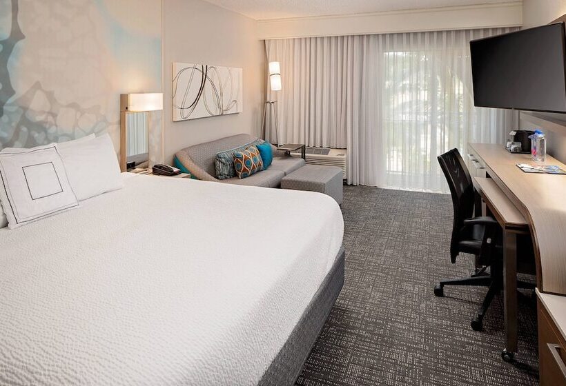 Номер Deluxe Внутренний, Courtyard By Marriott Fort Lauderdale North/cypress Creek
