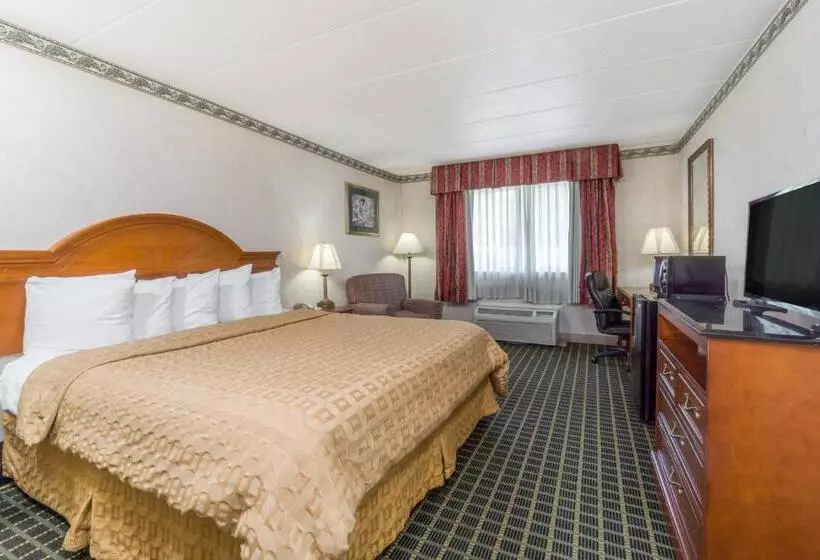 キングサイズベッドのスタンダードルーム, Days Inn By Wyndham Columbus East Airport