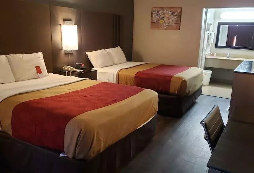 2ダブルベッドのスタンダードルーム, Econo Lodge