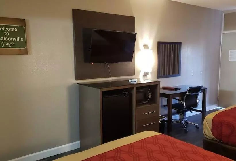 2ダブルベッドのスタンダードルーム, Econo Lodge