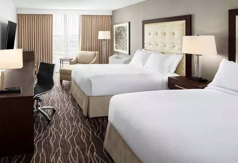 اتاق استاندارد با 2 تخت دوبل, Hilton Los Angeles/universal City