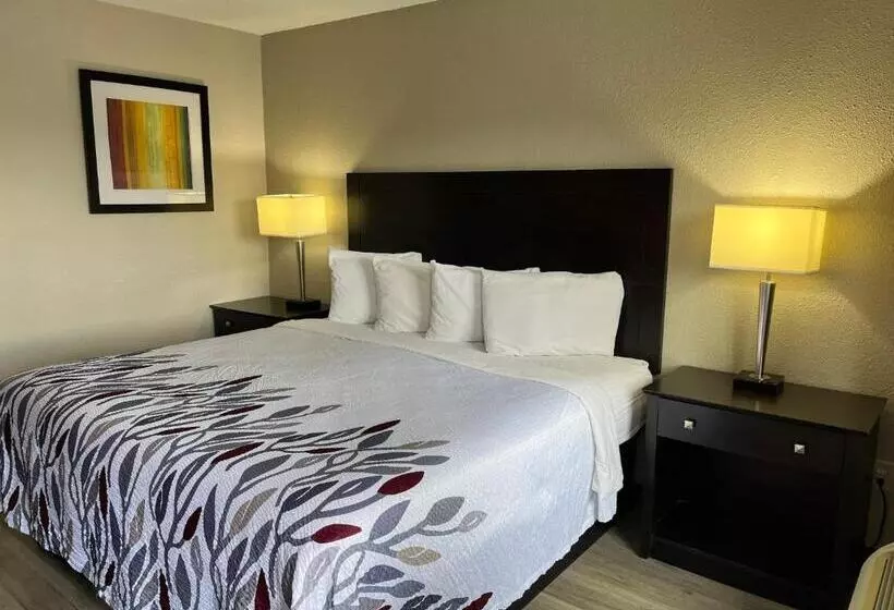 キングサイズベッドのデラックスルーム, Red Roof Inn Kimball, Tn I 24