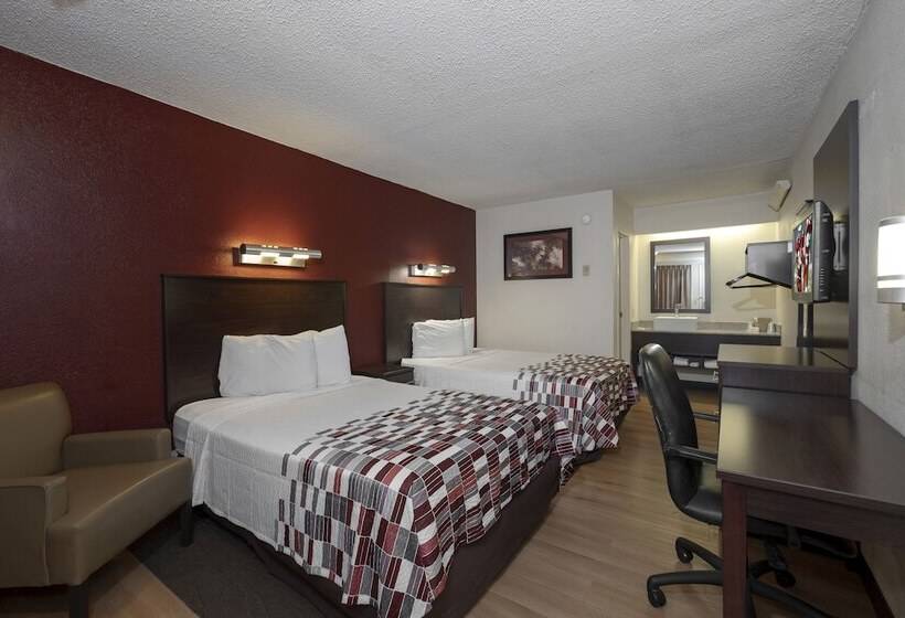 Номер Стандарт 2 Двуспальные Кровати, Red Roof Inn Washington Dc  Lanham