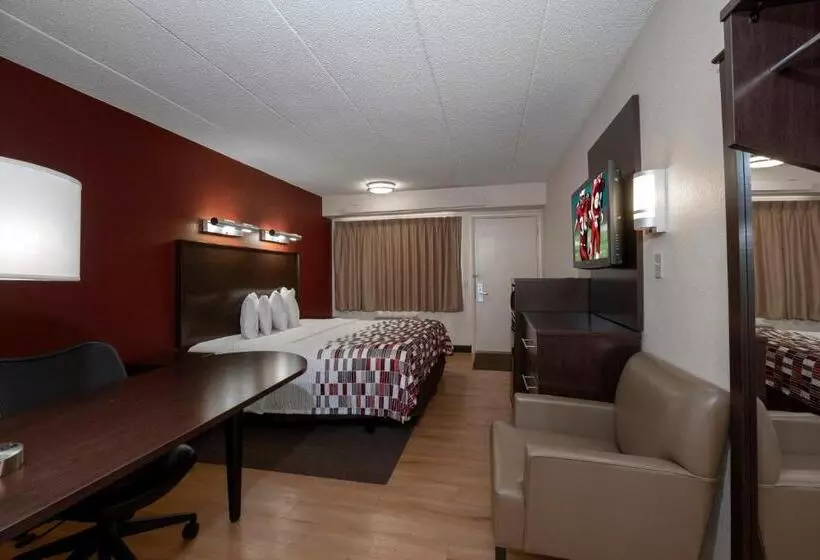 キングサイズベッドのスーペリアルーム, Red Roof Inn Washington Dc  Lanham