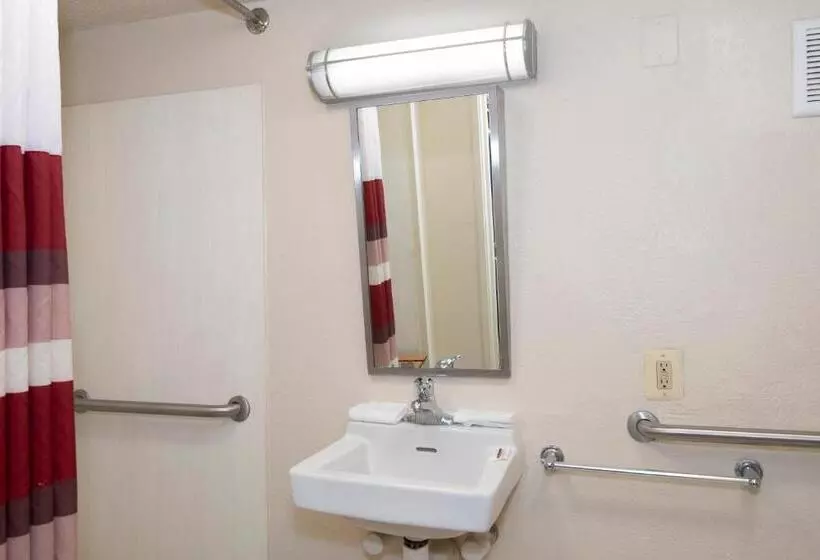 身障者適用キングサイズベッドルーム, Red Roof Inn Washington Dc  Lanham