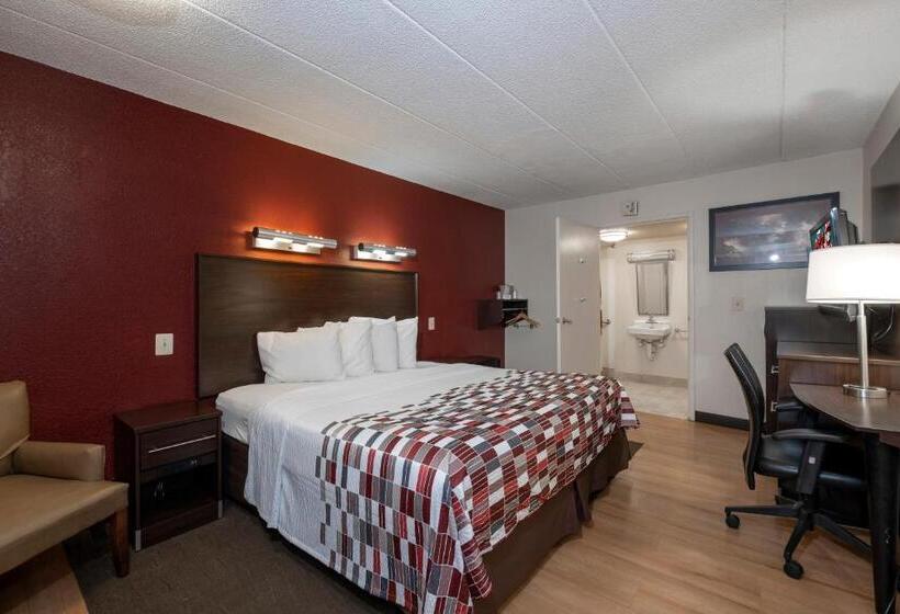 Номер Стандарт Кровать Кинг Адаптированный для Инвалидов, Red Roof Inn Washington Dc  Lanham