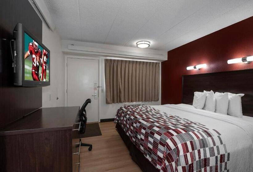 غرفة قياسية سرير كينج لذوى الإحتياجات الخاصة, Red Roof Inn Washington Dc  Lanham