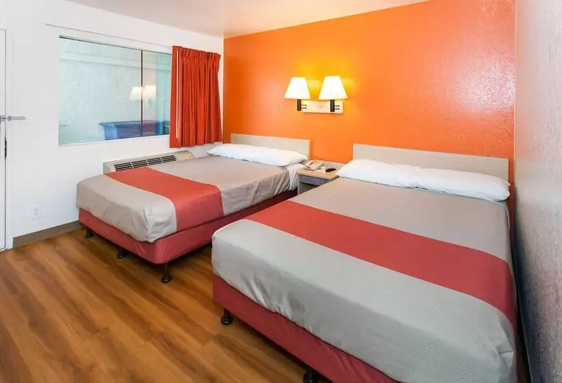 اتاق استاندارد با 2 تخت دوبل, Motel 6rosemead, Ca Los Angeles