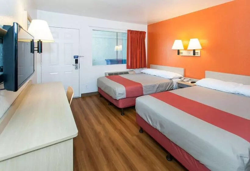 اتاق استاندارد با 2 تخت دوبل, Motel 6rosemead, Ca Los Angeles
