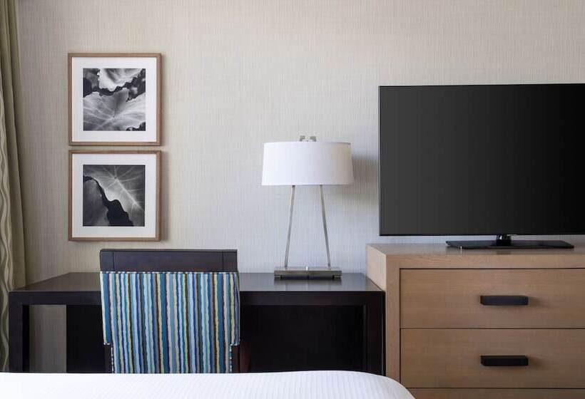 اتاق استاندارد با تخت دوبل و چشم‌انداز دریا, Moana Surfrider, A Westin Resort & Spa, Waikiki Beach