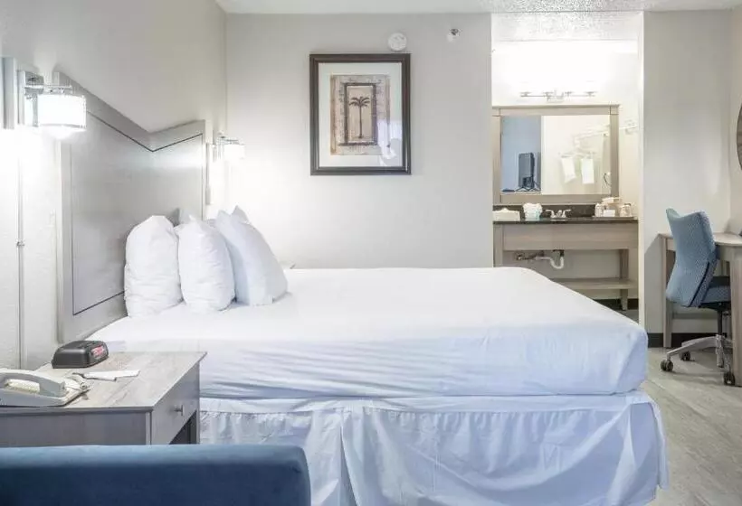 キングサイズベッドのスタンダードルーム, Ocean Coast Hotel At The Beach Amelia Island