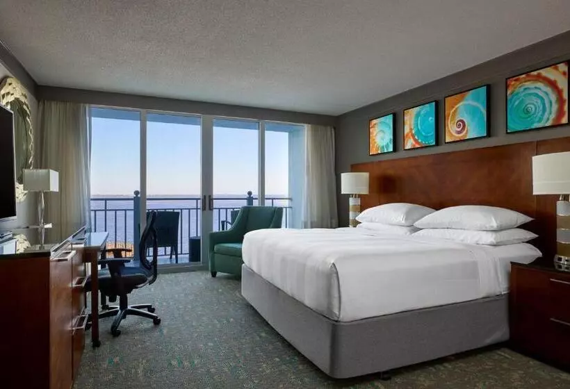 キングサイズベッドのスタンダードルーム, Marriott Sanibel Harbour Resort & Spa