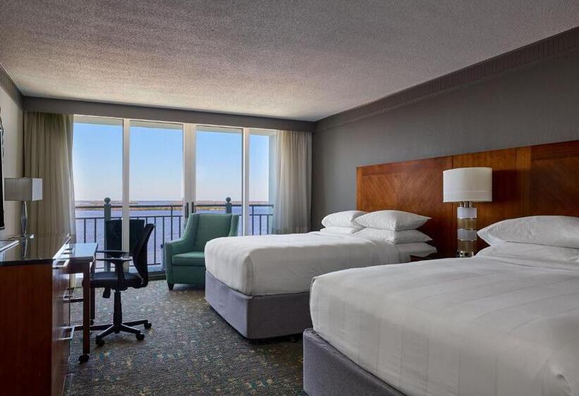 オーシャンビュースタンダードルームバルコニー付き, Marriott Sanibel Harbour Resort & Spa