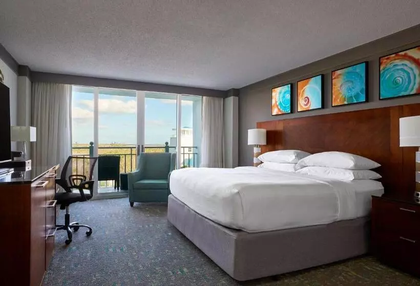 キングサイズベッドのスタンダードルーム, Marriott Sanibel Harbour Resort & Spa