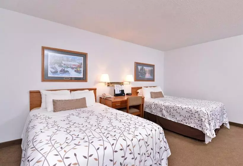 اتاق استاندارد با 2 تخت دوبل, Americas Best Value Inn & Suites International Falls