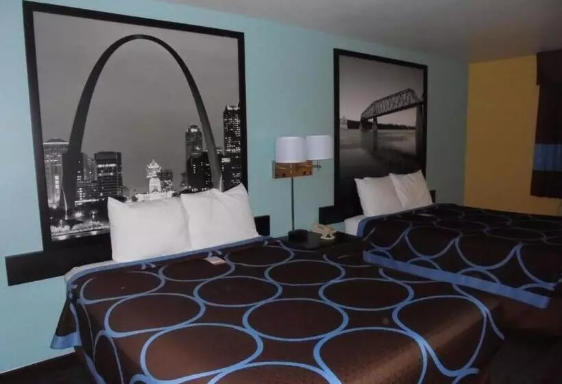 Standard-huone, Super 8 By Wyndham Okawville