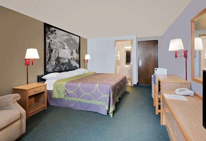 اتاق استاندارد با تخت دوبل, Super 8 By Wyndham Spearfish