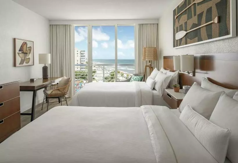 ２ダブルベッドのスタンダードルーム, The Westin Fort Lauderdale Beach Resort