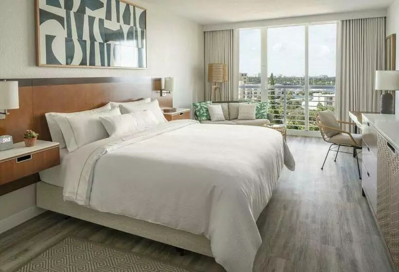 キングサイズベッドのスタンダードルーム, The Westin Fort Lauderdale Beach Resort