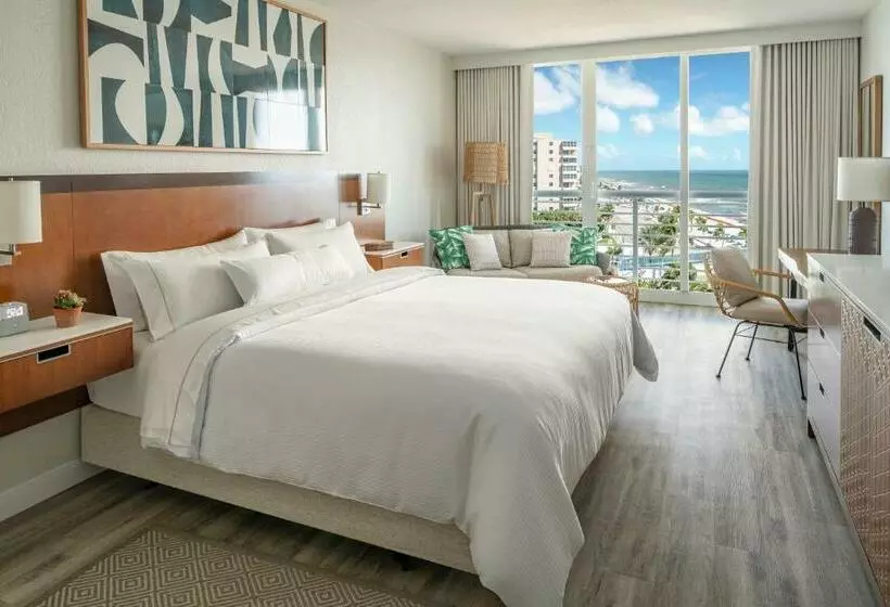 キングサイズベッドのスタンダードルーム, The Westin Fort Lauderdale Beach Resort