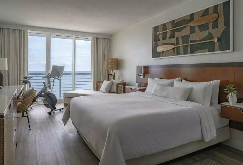キングサイズベッドのスタンダードルーム, The Westin Fort Lauderdale Beach Resort