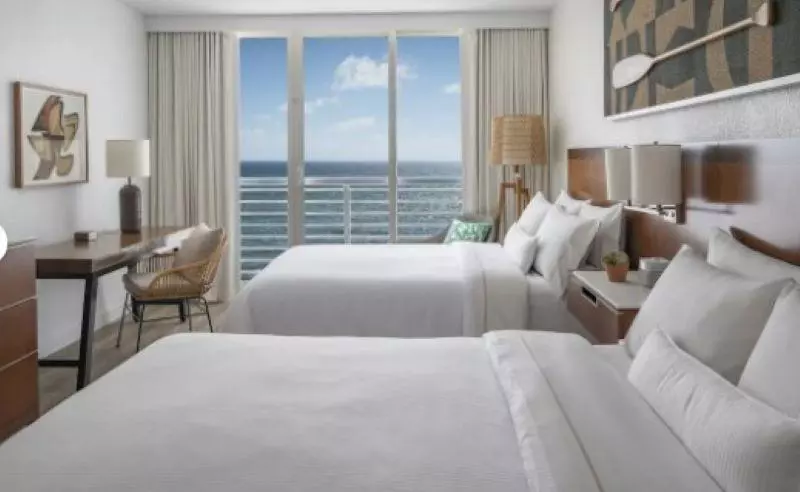 キングサイズベッドのスタンダードルーム, The Westin Fort Lauderdale Beach Resort