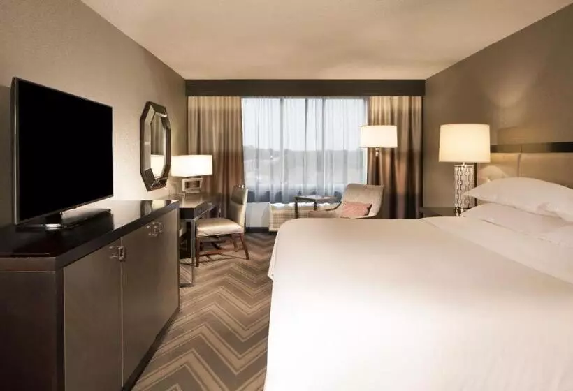 キングサイズベッドのスタンダードルーム, Sheraton Bucks County Langhorne