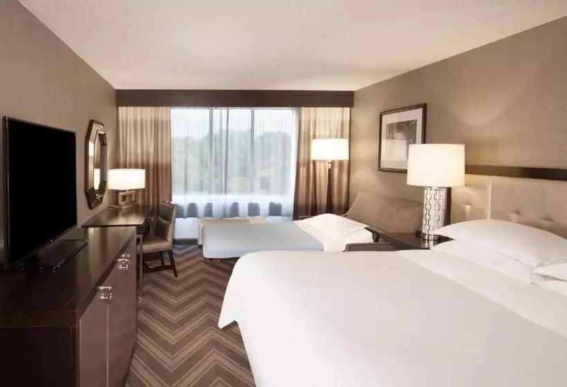 キングサイズベッドのスタンダードルーム, Sheraton Bucks County Langhorne