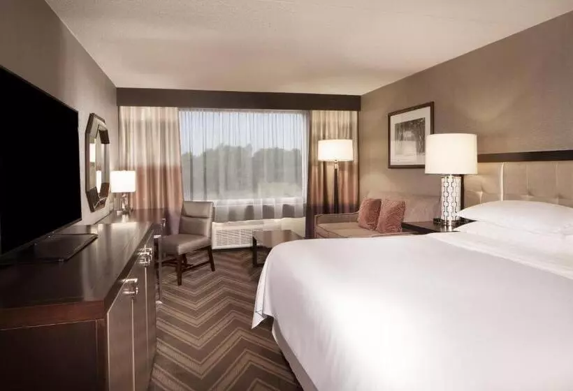 キングサイズベッドのスタンダードルーム, Sheraton Bucks County Langhorne