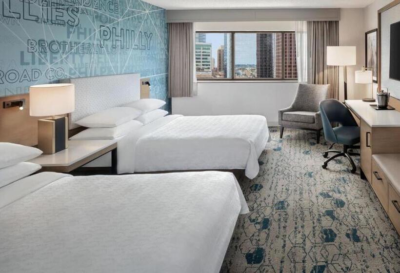 Номер Стандарт 2 Двуспальные Кровати, Sheraton Philadelphia Downtown