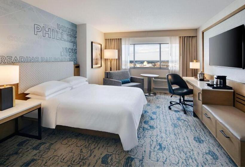 キングサイズベッドのスタンダードルーム, Sheraton Philadelphia Downtown
