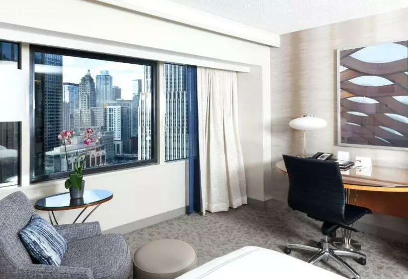 キングサイズベッドのクラシックルーム, Swissôtel Chicago