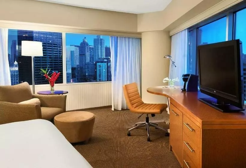 キングサイズベッドのクラシックルーム, Swissôtel Chicago