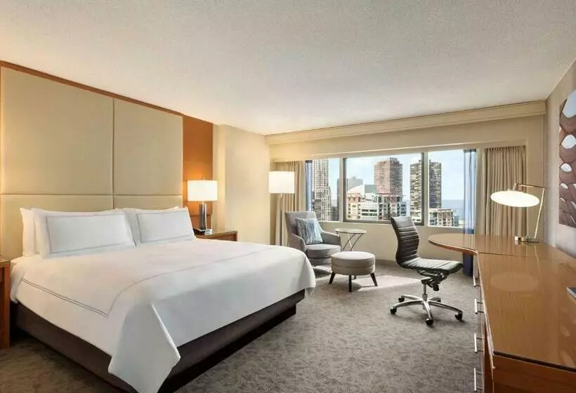 身障者適用キングサイズベッドルーム, Swissôtel Chicago