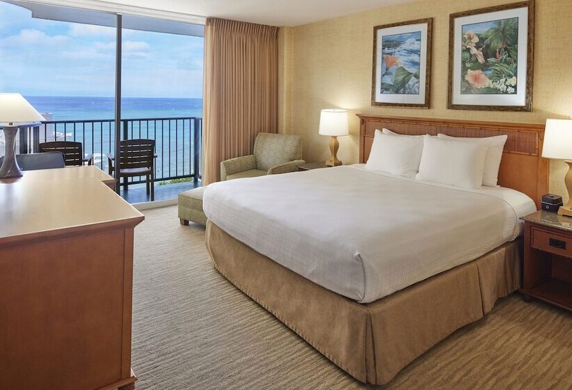 스탠다드 룸 측면 바다 전망, Waikiki Resort