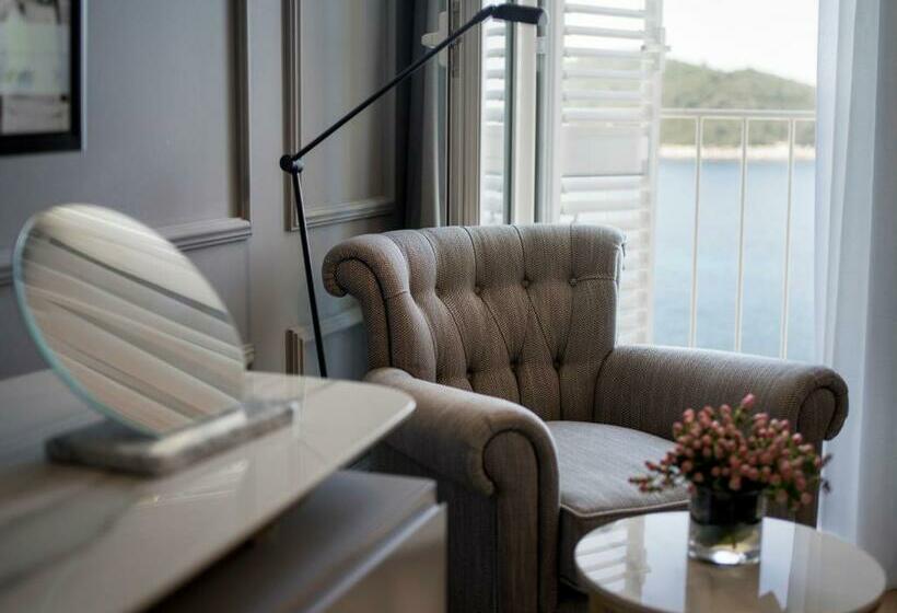 带1个卧室和海景的豪华别墅, Excelsior